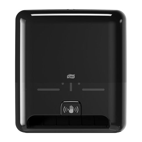 Tork Matic Paper Towel Dispenser, Intuition Sensor, Black, Elevation, H1, non-contact One-at-a-Time dispensing, 5511282 in Saudi Arabia