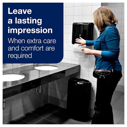 Tork Matic Paper Towel Dispenser, Intuition Sensor, Black, Elevation, H1, non-contact One-at-a-Time dispensing, 5511282 in Saudi Arabia