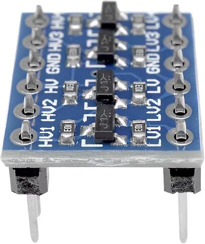 5 Pack 4-Channel IIC I2C Level Converter Module Bi-Directional Logic Level Shifter 5V to 3.3V for Arduino Raspberry Pi ESP8266 ESP32 Sensors Presoldered Compact Adapter Board in Saudi Arabia