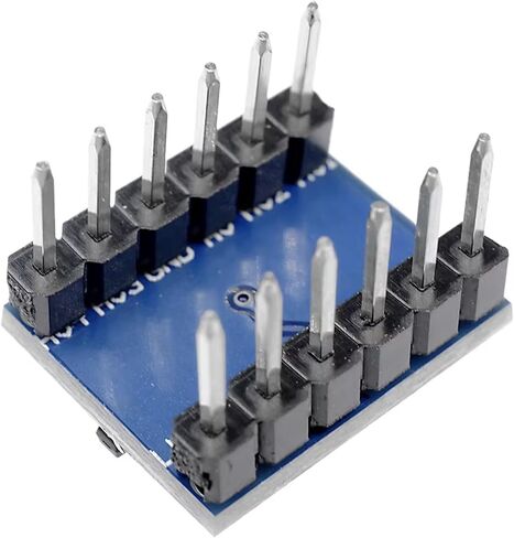 5 Pack 4-Channel IIC I2C Level Converter Module Bi-Directional Logic Level Shifter 5V to 3.3V for Arduino Raspberry Pi ESP8266 ESP32 Sensors Presoldered Compact Adapter Board in Saudi Arabia