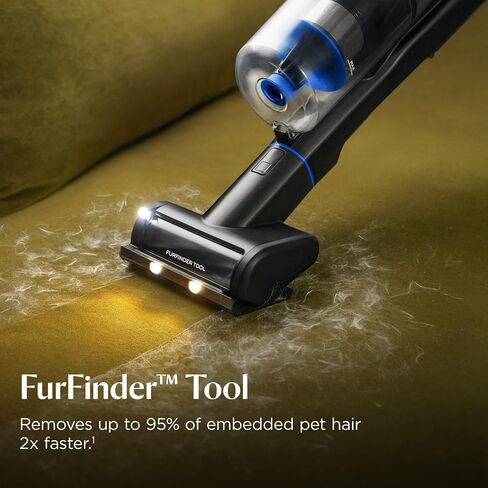 Bissell Powerclean Furfinder 200w فراغ مستهدف ذاتي مع لفة فرشاة مجانية ، شفط قوي ، بطارية قابلة للإزالة ، جدار ، أداة تنجيد ومصابيح أمامية مشرقة in Kuwait