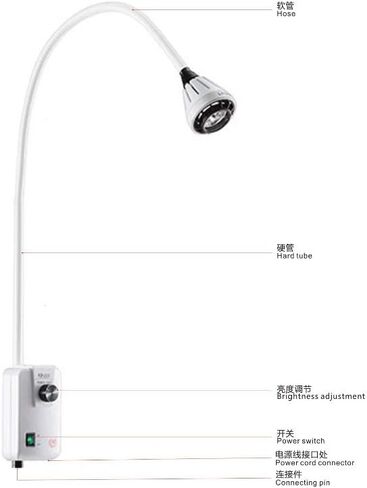 XUX 9W LED طبقة طب الأسنان الفحص الإضاءة مصباح KD-2009W-1 نوع الجدار المثبت على الجدار in Saudi Arabia