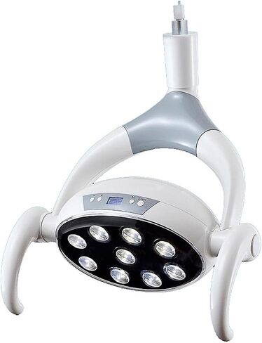 9 LED Lens Sadowless LCD Display مصباح تشغيل الأسنان لكرسي الأسنان in Saudi Arabia