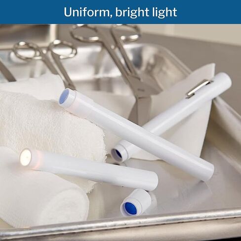 McKesson Medical Penllights للممرضات والمهنيين الطبيين ، Penllight التشخيصية المتاح ، الكوبالت الأزرق - يمكن التخلص منها 4.5 بوصة ، 1 ، 3 عبوات ، 3 إجمالي in Saudi Arabia