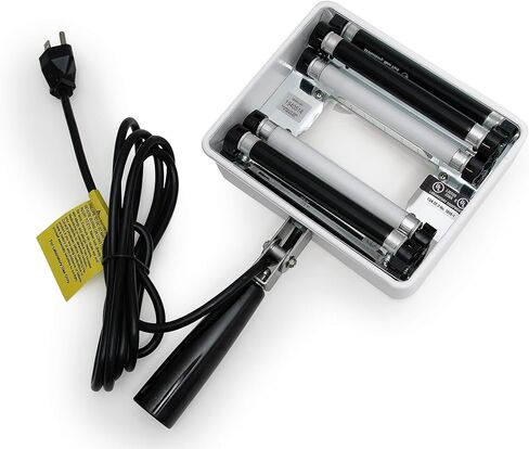Grafco Q-Series Handheld UV Lamp with 3X Magnification, Dual 4-Watt Filtered Tubes, 650-Watt Intensity at 6", 2200 in Saudi Arabia