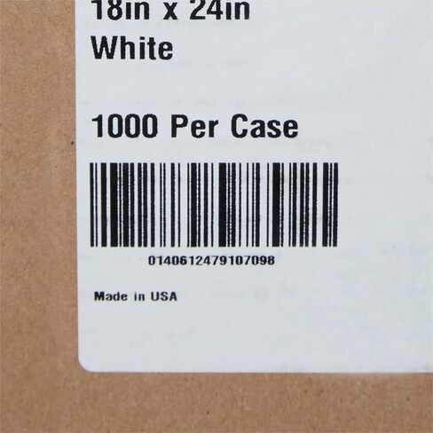 McKesson Medical Scale Liner Paper - White ، Crepe Sheets - 18 in X 24 in ، 1000 Count ، 1 Pack in Saudi Arabia