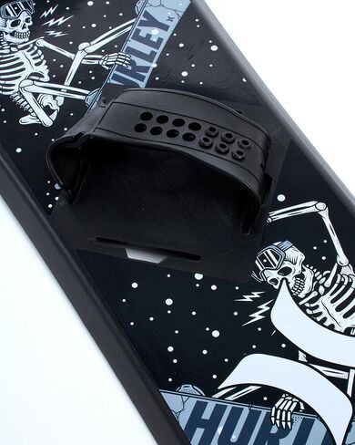 Hurley Kids' Snowboard - Beginner Outdoor Snowboard, Adjustable Binders - Heavy Duty Freeride Snowboard for Kids, 37"-42" in Saudi Arabia