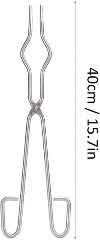 shenruifa 40cm Crucible Tongs Metal Laboratory Supplies Stainless Steel Beaker Holding Clamp in Saudi Arabia