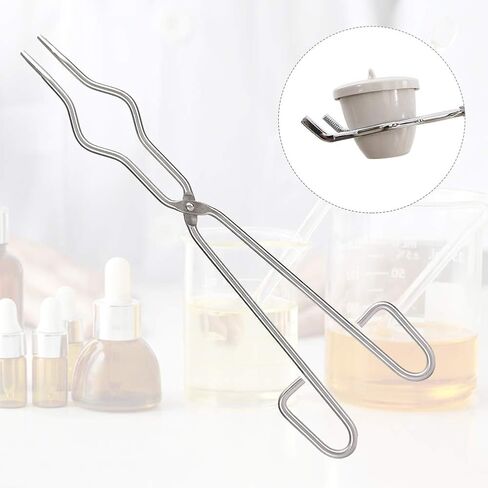 shenruifa 40cm Crucible Tongs Metal Laboratory Supplies Stainless Steel Beaker Holding Clamp in Saudi Arabia