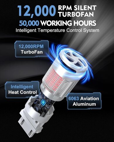 921 912 LED Bulb White W16W T15 Bulb in Saudi Arabia