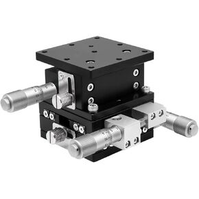 XYZ-Axis Manual Linear Stage, 40x40mm Precision Bearing Platform, Slide Table in Saudi Arabia