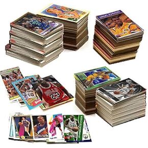 600 Basketball Cards Including Rookies, Many Stars, & Hall-of-famers. Ships in New White Box Perfect for Gift Giving. Includes Unopened Pack of Vintage Cards That Is At Least 25 Years Old! in Saudi Arabia