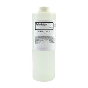 ALDON Innovating Science Sulfuric Acid Solution 2.0N, 1.0M (5.23%), 500mL (16.9 oz) - The Curated Chemical Collection in Saudi Arabia