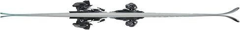 Nordica Women's Wild Belle 78 CA Stable Durable Maneuverable All Mountain Alpine Snow Skis with TP2 Compact 10 FDT Bindings in Saudi Arabia
