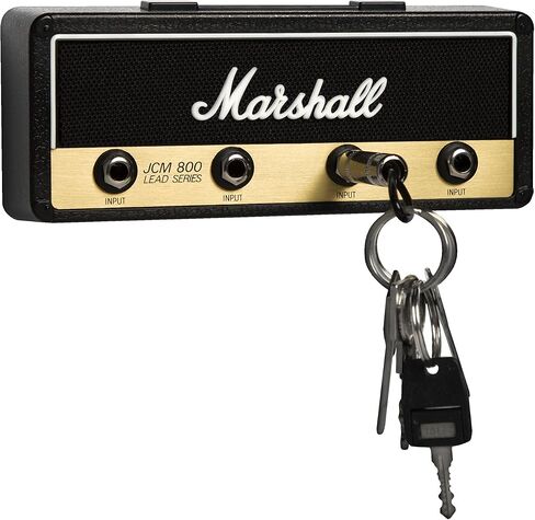 Pluginz - Marshall JCM800 Jack Rack 2.0 - Includes 4 Guitar Plug Keychains Black/Gold in Kuwait