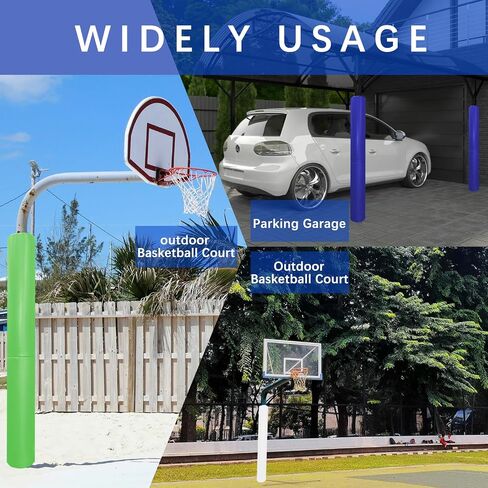 Basketball Pole Padding 72" Heavy Duty Safety Pad for 3-5" Round Poles, Waterproof & Durable – Gym, Garage, Playground Protection in Saudi Arabia