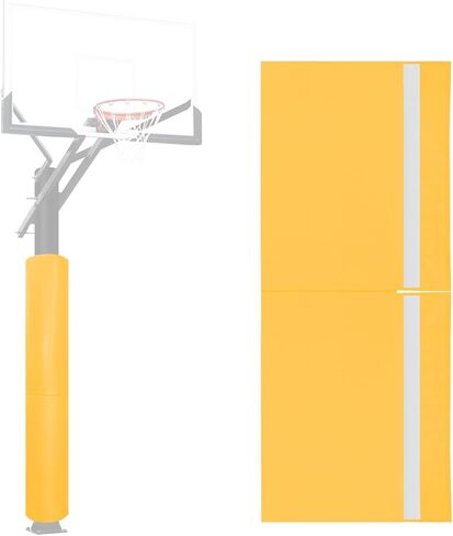 Basketball Pole Padding 72" Heavy Duty Safety Pad for 3-5" Round Poles, Waterproof & Durable – Gym, Garage, Playground Protection in Kuwait