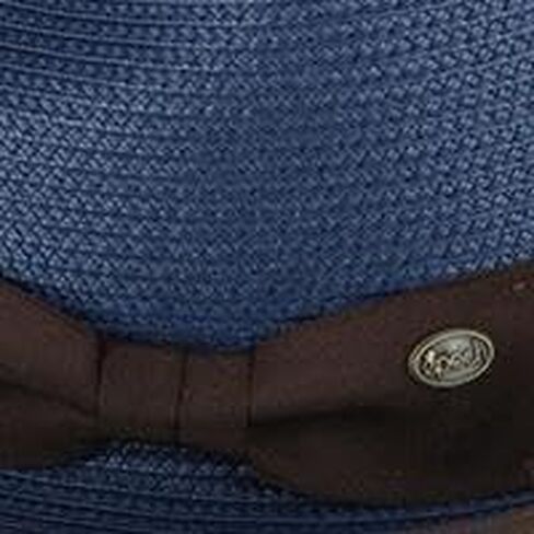 Men's Fedora with Contrast Band and Trim in Kuwait