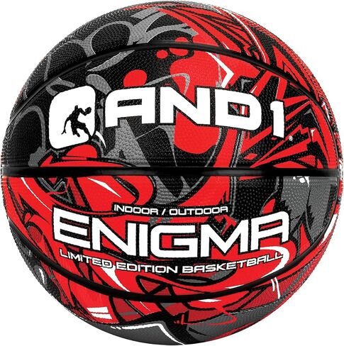 AND1 Enigma Basketball - Streetball for Indoor and Outdoor Use, Deep Channel Construction and Durability in Kuwait