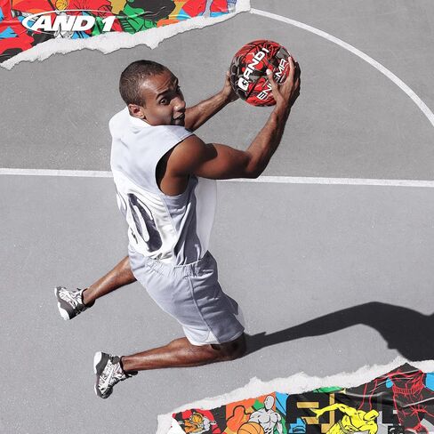 AND1 Enigma Basketball - Streetball for Indoor and Outdoor Use, Deep Channel Construction and Durability in Kuwait