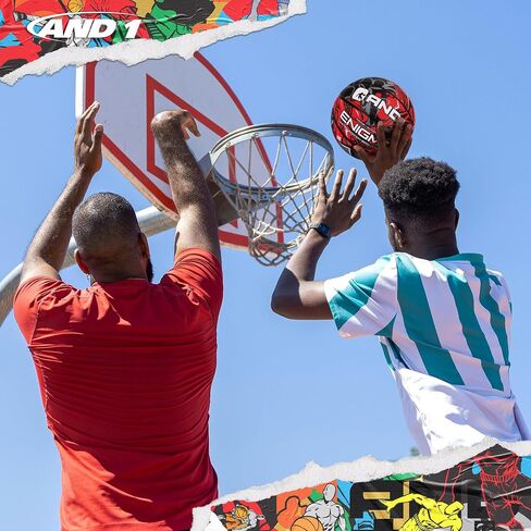 AND1 Enigma Basketball - Streetball for Indoor and Outdoor Use, Deep Channel Construction and Durability in Kuwait