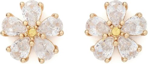 kate spade new york Bursting Blooms Studs, Pink/Gold in Saudi Arabia