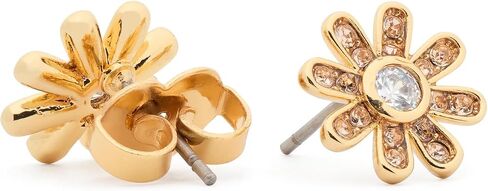 kate spade new york Bursting Blooms Studs, Pink/Gold in Saudi Arabia