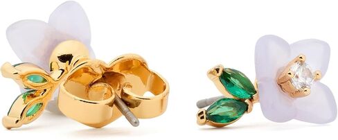 kate spade new york Bursting Blooms Studs, Pink/Gold in Saudi Arabia