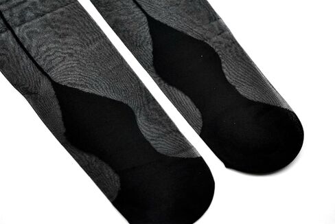 Vintage Nylon Stockings Cuban Sheer Thigh Highs With Back Seam Heel Stockings For Women Garter Black in Kuwait