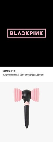 B'lackp'ink الرسمية LightStick خاصة الإصدار المصابيع ضوء المعجبين مع تتبع مختومة in Saudi Arabia