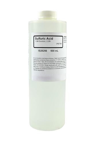 Aldon Innovating Science Sulfuric Acid Solution 2.0n ، 1.0m (5.23 ٪) ، 500 مل (16.9 أوقية) - المجموعة الكيميائية المنسقة in Saudi Arabia
