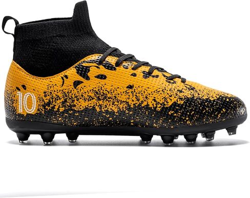 Unisex-Child Soccer Cleats High-top Youth Football Training Shoes in Saudi Arabia