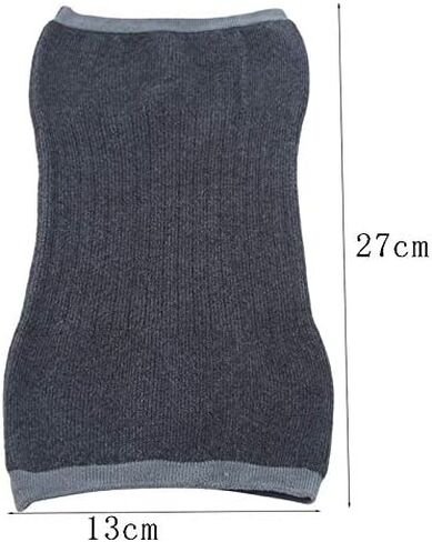 1 Pair Cashmere Warm Kneepad Wool Knee Support Men and Women Cycling Lengthen Prevent Arthritis Knee Pad(D) in Saudi Arabia