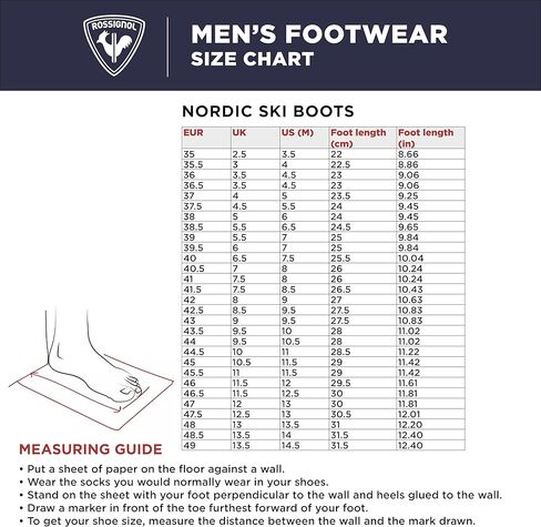 Rossignol XC-1 - Cross Country Touring Ski Boots for Men - Snow Ski Boots - Black in Saudi Arabia