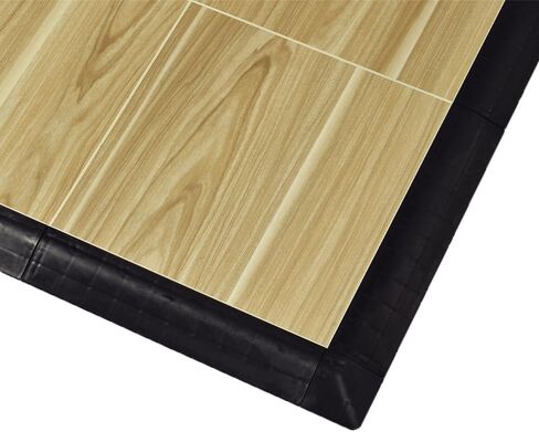 Greatmats Portable Dance Floor 3x3 Ft Kit, Wood Grain Vinyl Tap Dance 9 Pack in Kuwait