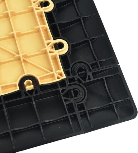 Greatmats Portable Dance Floor 5x5 Ft Kit, Wood Grain Vinyl Tap Dance 25 Pack in Saudi Arabia