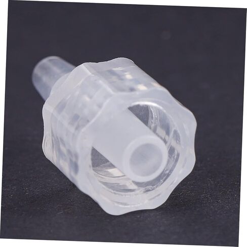 Valiclud 8pcs Luer Lock Hose Adapter Kit PP موصلات مضمّنة مع مقرنات كيميائية ومقاومة لتصميم الخطاف المقلوب للاستخدام الصناعي والحرف اليدوية in Kuwait