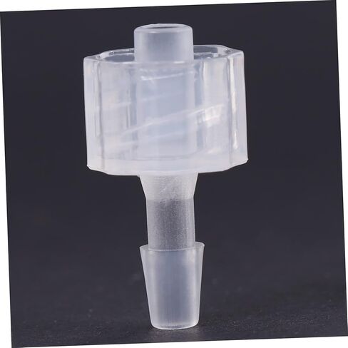 Valiclud 8pcs Luer Lock Hose Adapter Kit PP موصلات مضمّنة مع مقرنات كيميائية ومقاومة لتصميم الخطاف المقلوب للاستخدام الصناعي والحرف اليدوية in Kuwait