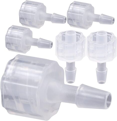 Pretyzoom 8pcs موصل Luer Lock Pp Inner Thread Hose Acplers محولات تسرب لمختبرات حوض السمك الصناعي والتطبيقات الغذائية in Saudi Arabia