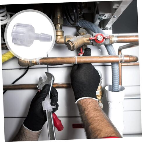 Pretyzoom 8pcs موصل Luer Lock Pp Inner Thread Hose Acplers محولات تسرب لمختبرات حوض السمك الصناعي والتطبيقات الغذائية in Saudi Arabia