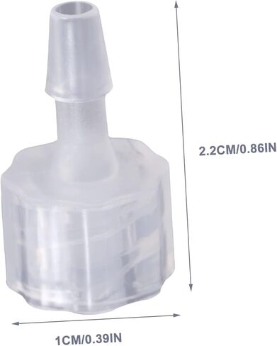 Pretyzoom 8pcs موصل Luer Lock Pp Inner Thread Hose Acplers محولات تسرب لمختبرات حوض السمك الصناعي والتطبيقات الغذائية in Saudi Arabia