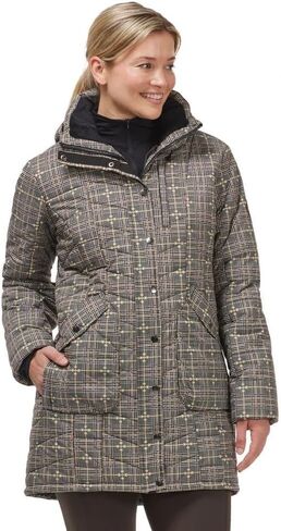 Kerrits Women's Elevation Insulated Equestrian Winter Jacket – Long, Warm, Puffy Coat for Horse Riding, Removable Hood in Saudi Arabia