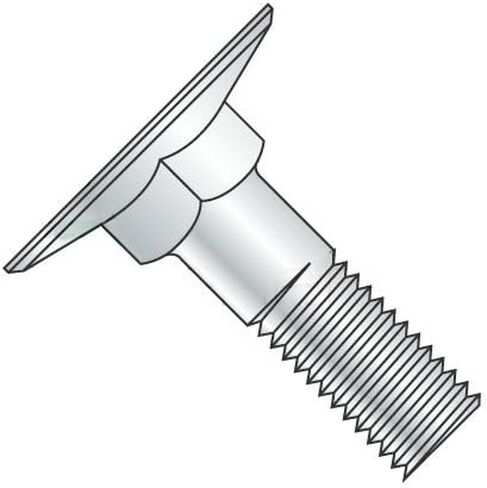 1/4-20 X 1 1/4" Elevator Bolt/Steel/Zinc/Fully Threaded (Quantity: 100 pcs) in Saudi Arabia