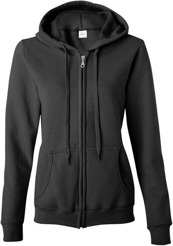 Gildan Women's Full Zip Hooded Sweatshirt in Kuwait
