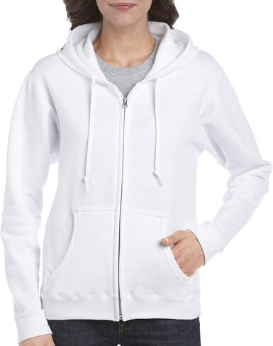 Gildan Women's Full Zip Hooded Sweatshirt in Kuwait