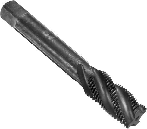 uxcell Spiral Flute Thread Taps M7 x 1 H2 Metric Machine Threading Tap Bit, Nitrided Coated Screw Tapping Repair Tool, M2 High-Speed Steel (HSS) in Saudi Arabia
