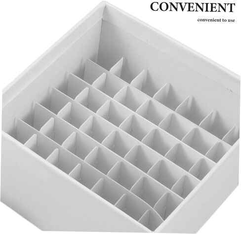 LIFKOME 49Grid Microcentrifuge Tube Freezer Box Cryogenic Storage Organizer for with for Laboratory Use in Saudi Arabia