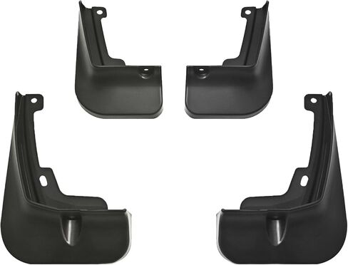 BestEvMod Rear Mud Flaps Splash Guards Compatible with Chevrolet Silverado EV 2024 2025 Accessories Fender Dirt Protection Winter Sediment Dirt Protection No Need to Drill Holes Set of 2 Rear Only in Kuwait