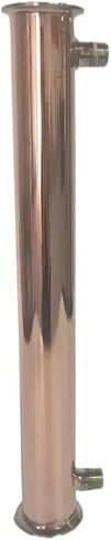 Copper Clamp Distiller Contenser Clamp2 "(51mm) OD64MM النحاس المكثف 6 قطع من 12 أنابيب النحاس Dephlegmator ارتداد in Kuwait