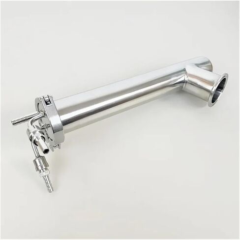 2 "Tri-clamp dephlegmmator/contenser مع التخزين المؤقت المائل مع نهاية مغلقة 1 ل dimroth ارتداد (نوع) in Kuwait